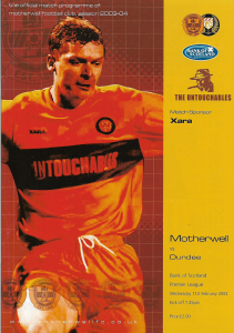 Programme Cover