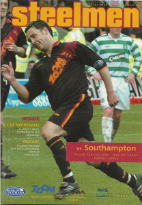 Programme Cover versus Southampton
