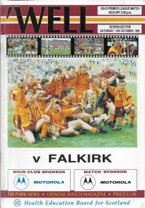 Programme Cover
