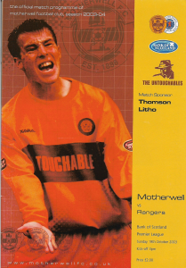 Programme Cover