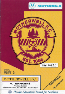 Programme Cover