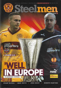 Programme Cover 2012/13 Season