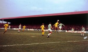 Motherwell versus Celtic December 1971 Scottish First Division football match Fir Park