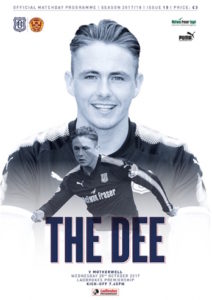vs Dundee Programme Cover - 2017/18