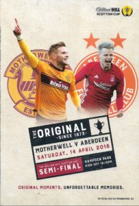 Versus Aberdeen - Scottish Cup Semi Final