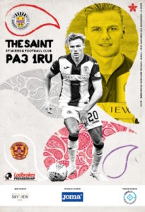 Programme Cover Versus St Mirren