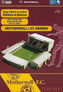 versus St Mirren Programme Cover
