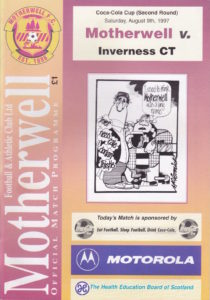 versus Inverness Programme Cover