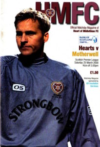 versus Hearts Programme Cover