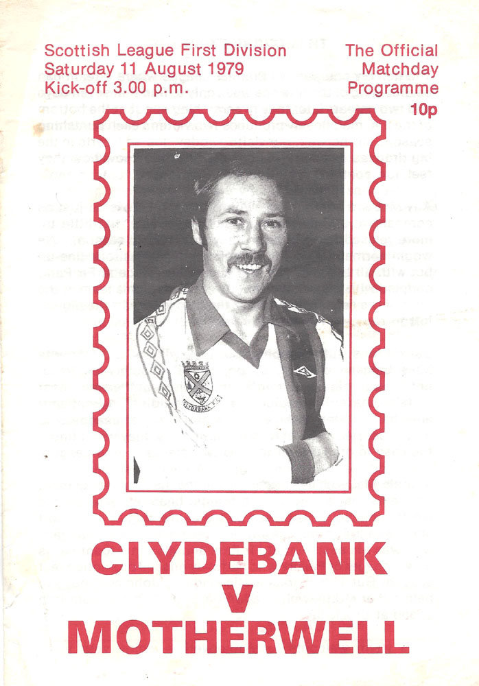 versus Clydebank Programme Cover