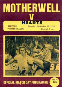 versus Hearts Programme Cover