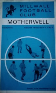 Millwall Programme Cover