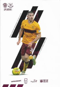 versus St Johnstone Programme Cover