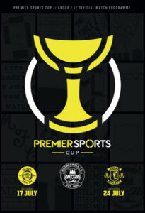 versus Queen of the South and Annan Athletic Programme Cover - 2021/22 League Cup