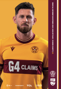 versus Ross County Programme Cover