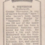 1936 Football Fame Series - Stevenson