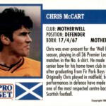 Pro Set Scottish Football 1991-1992