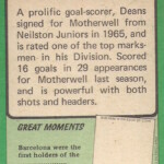 A&BC Scottish Football 1970