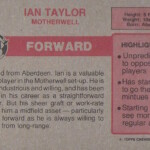 TOPPS Scottish Footballers 1976