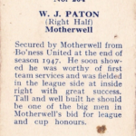 W. J. Paton - A & J Donaldson Sports Favourites